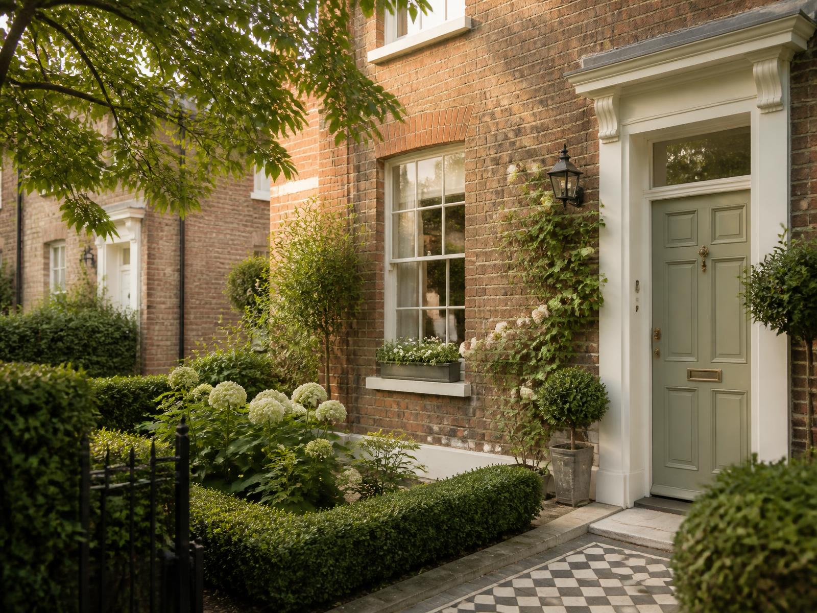 A Windsor home with a neatly kept front garden